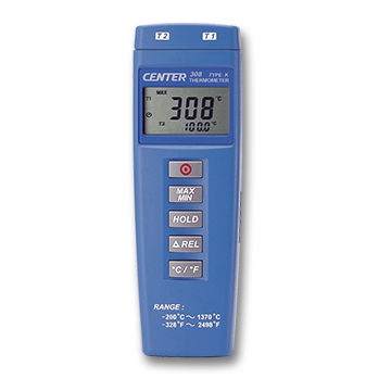 Termometro a infrarossi - 308 - CENTER TECHNOLOGY - digitale / °C / °F