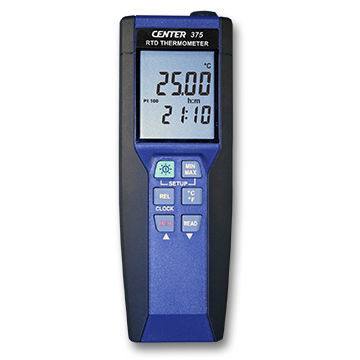 Termometro Pt100 - 375 - CENTER TECHNOLOGY - RTD / platino / digitale