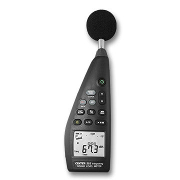 Fonometro integratori - 392 - CENTER TECHNOLOGY - classe 2 / USB
