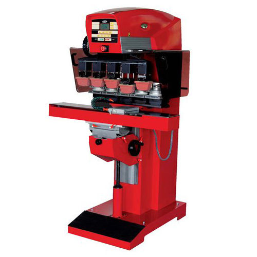 Macchina tampografica a calamaio chiuso - EVO 5C ELECTRONIC - GTO - a 5 colori / compatta