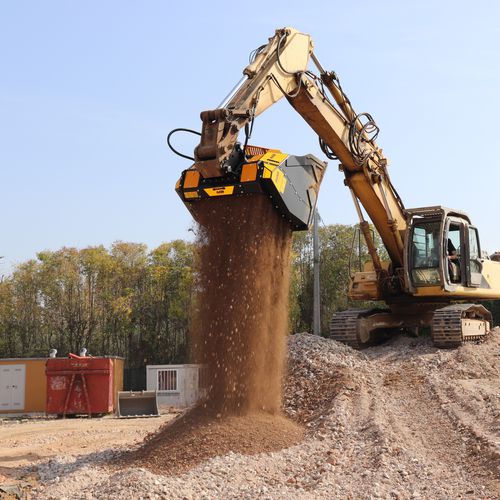 benna vagliatrice disgregatrice - MB Crusher