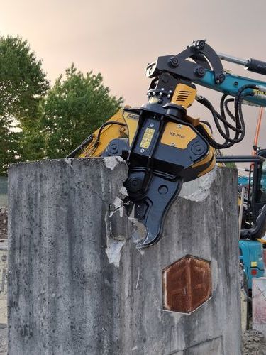pinza idraulica di demolizione per calcestruzzo - MB Crusher