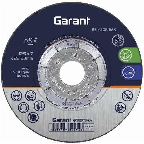 Disco di sbavatura - 560010 series - Garant