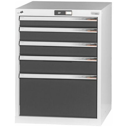 Carrello da officina 5 cassetti - 931005 series - Garant