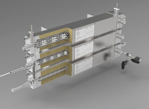 Reattore a letto fisso - Fluitec mixing + reaction solutions AG - per l'industria farmaceutica / con agitatore / modulare