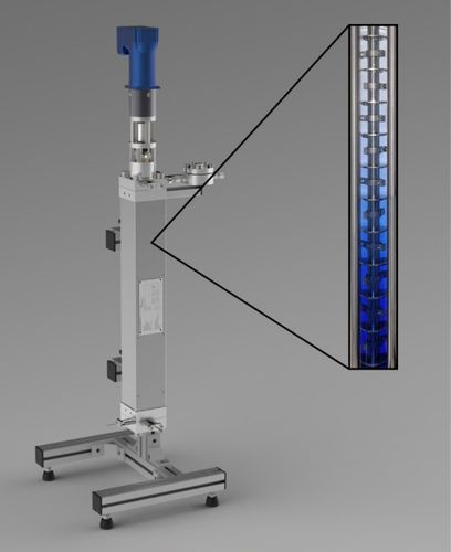 Reattore in continuo - DCR - Fluitec mixing + reaction solutions AG - da laboratorio / con agitatore / catalitico