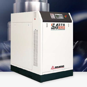 Compressore a vite - SA15-37 series - Fusheng Industrial - d'aria / con motore elettrico / fisso