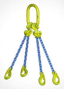 Braca di sollevamento a catena - TG4 series - Gunnebo Industrier AB - 4 tiranti / in metallo