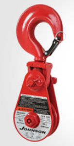 Puleggia di sollevamento a ruota libera - 2 - 30 t | SBBH series - Gunnebo Industrier AB - per cavo / con gancio