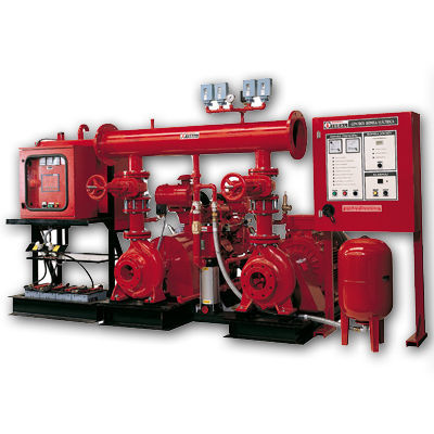 Gruppo di pompaggio centrifugo - NFPA 20 - Bombas Ideal - ad acqua / autoadescante / fisso