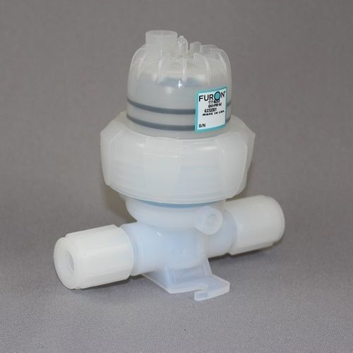 Valvola a membrana - Furon® - Saint-Gobain Performance Plastics - Process System - a comando pneumatico / per prodotti chimici / dell'abrasivo