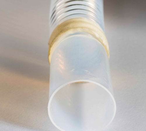 Tubo flessibile per prodotti chimici - Versilon™ Con-T series - Saint-Gobain Performance Plastics - Process System - in acciaio inossidabile / PTFE / in PFA
