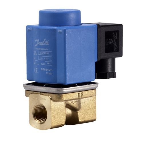 Elettrovalvola a comando assistito - EV251B  - Danfoss Industrial Automation - a 2 vie / NC / per acqua