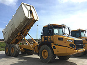 Autogrù - B25E Hooklift - Bell Equipment Co SA - a 3 assi / per applicazioni minerarie / per cantiere
