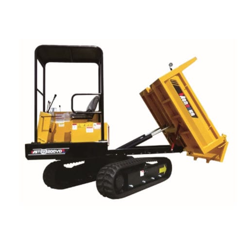 Dumper cingolato - MST-200VDR - Morooka Co., Ltd. - diesel / a scarico posteriore