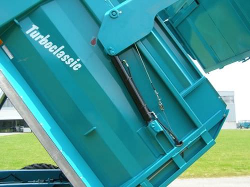 Rimorchio con cassone ribaltabile - TURBOCLASSIC 9-17 - REMORQUES ROLLAND - a 3 assi / trainato / monotelaio