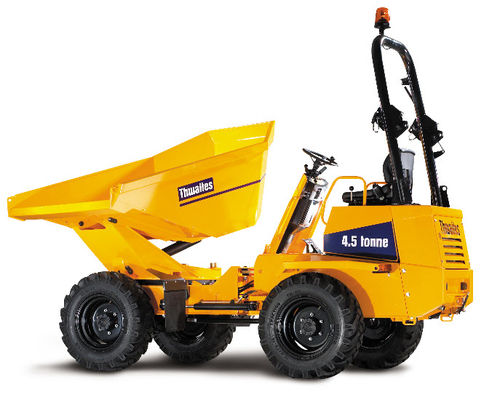 Dumper gommato - Thwaites Limited - diesel / con benna orientabile