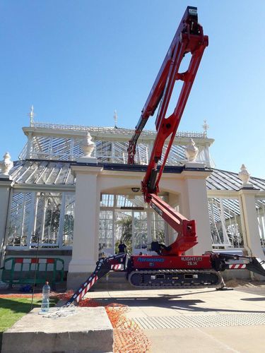 Piattaforma a ragno cingolata - LIGHTLIFT 26.14 - HINOWA SPA - elettrica / diesel / ibrida diesel-elettrica