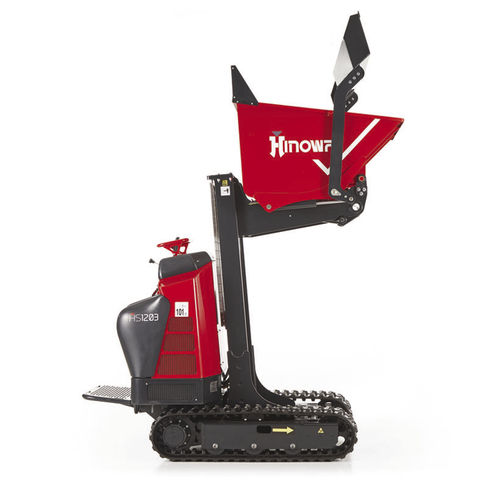 Mini dumper cingolato - HS1203 - HINOWA SPA - diesel / a scarico frontale / autocaricante