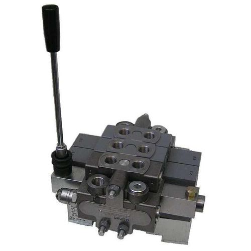 Distributore idraulico a cassetto - 6URRE6 - PONAR S.A. - a leva / a 6 vie