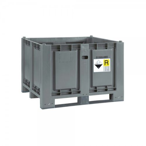 Cassa-pallet in HDPE - CARGOPALLET 700/600 - MARTINI ALFREDO - di stoccaggio / da trasporto / per prodotti pericolosi