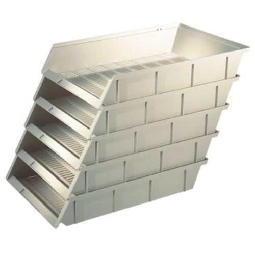 Cassa-pallet in plastica - MERCURIO - MARTINI ALFREDO - per smistamento posta / accatastabile