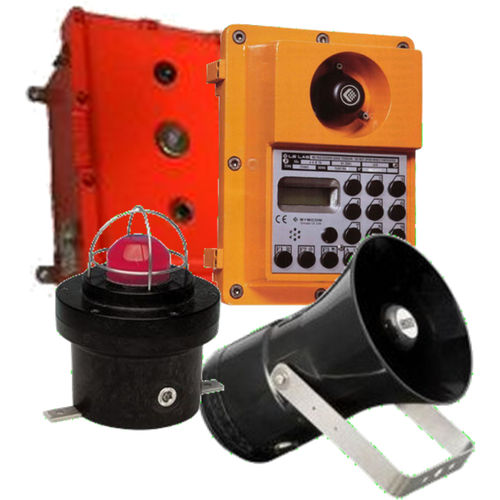 Sistema citofono di controllo accessi - PM ATEX - SATEC - per nave / da ufficio / per ascensore