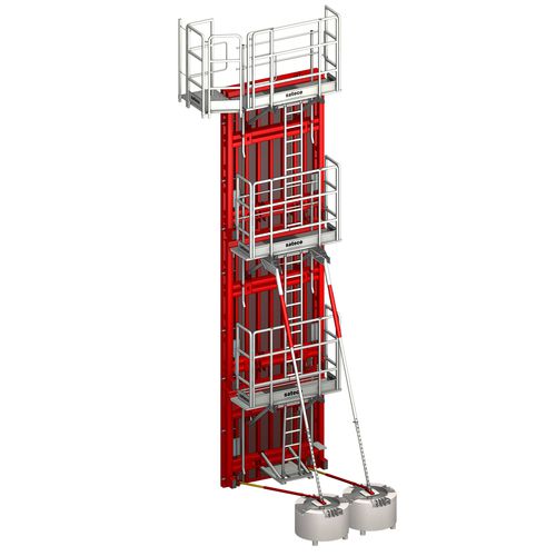 Cassaforma di pareti - TPC - Sateco - di grande altezza