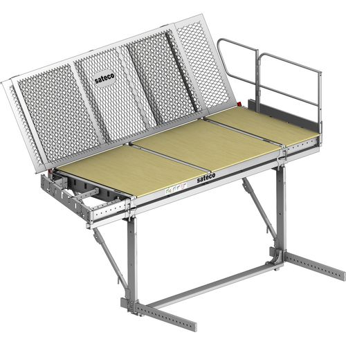 Piattaforma da lavoro - P3D - Sateco - sospesa / per cassero