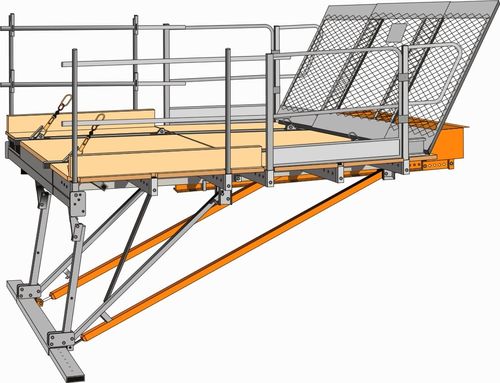 Piattaforma da lavoro - REMAT - Sateco - sospesa / per cantiere