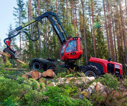 Abbattitrice forestale gommata - 951  - KOMATSU Forest