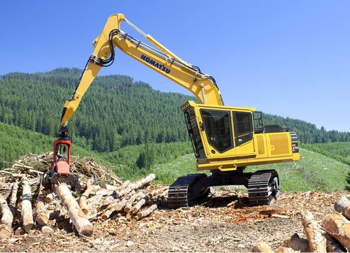 Abbattitrice forestale cingolata - PC210LL-10 - KOMATSU Forest