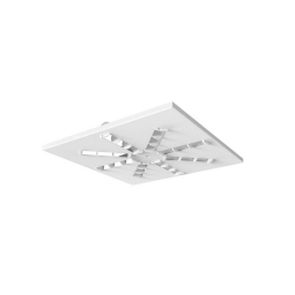 Diffusore d'aria a soffitto - VVKR-A-S series - Systemair - elicoidale