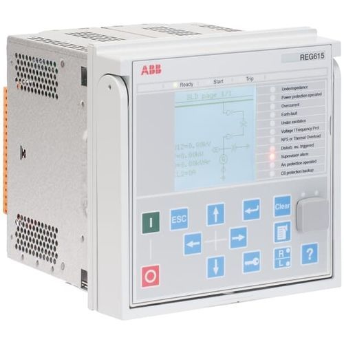 Relè di protezione di potenza - REG615  - ABB Oy Distribution Automation - per generatore / per montaggio su pannello / a innesto