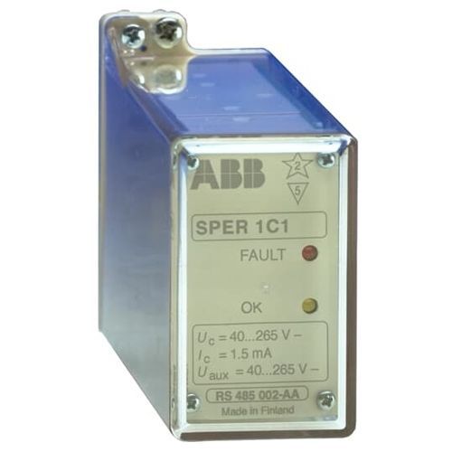 Relè di protezione di circuiti di attivazione - SPER 1C1 - ABB Oy Distribution Automation - DC / con indicatore di guasti