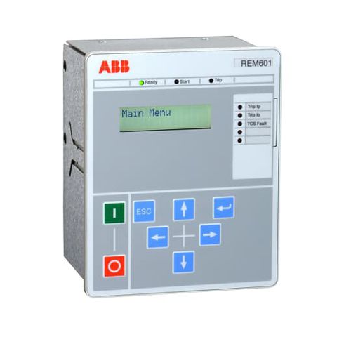Relè di sovraccarico - REM601 - ABB Oy Distribution Automation - di sequenza di fasi / trifase / per motore elettrico