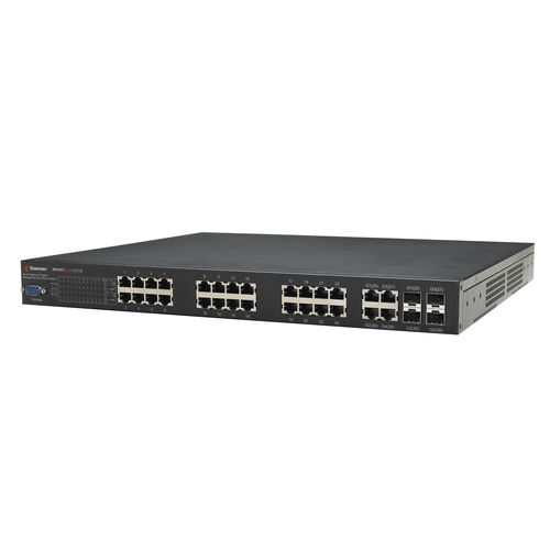 Switch Ethernet gestibile - RocketLinx® ES7528 - Comtrol Corporation - 28 porte / gigabit / PoE