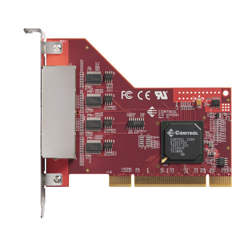 Scheda di comunicazione multiporta serie 4 porte - 30023-6 - Comtrol Corporation - RS232 / PCI Bus / RJ45