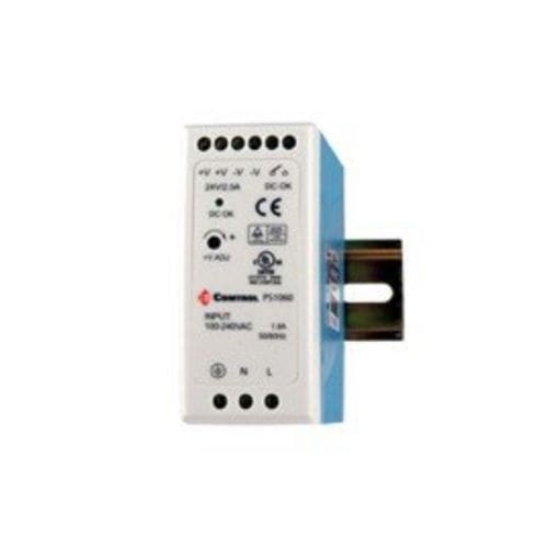 Alimentatore elettrico su guida DIN - PS1060 - Comtrol Corporation - AC/DC / ad uscita semplice / regolabile