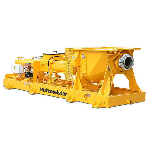 Pompa per calcestruzzo fissa - KOS - PUTZMEISTER - per cantiere / a pistone