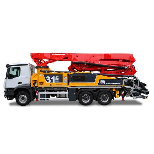 Pompa autocarrata per calcestruzzo - M31-5 - PUTZMEISTER