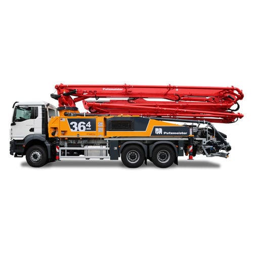 Pompa autocarrata per calcestruzzo - M36-4 - PUTZMEISTER