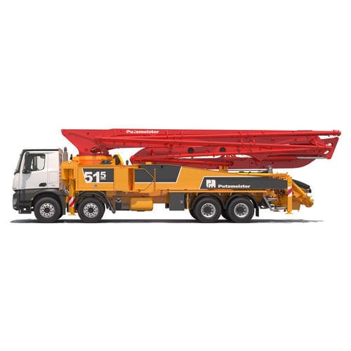 Pompa autocarrata per calcestruzzo - M51-5 - PUTZMEISTER