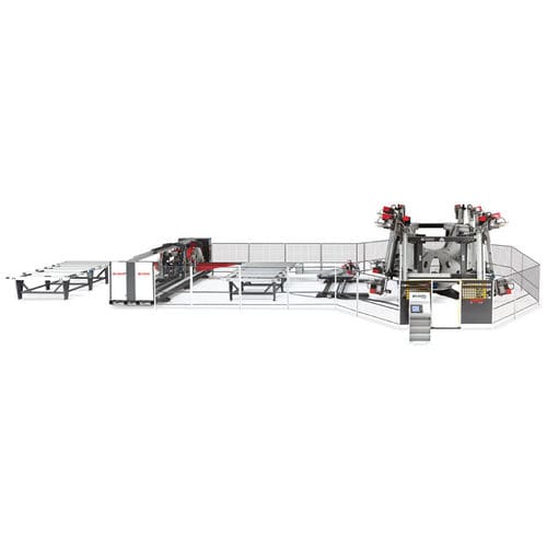 Linea di saldatura e pulitura CNC - FA 1050 - KABAN MAKINA SANAYI VE TIC. LTD. STI - controllato da PLC / ad alta velocità / d'angolo