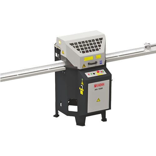 Macchina da taglio a lama rotativa - AA 1020 - KABAN MAKINA SANAYI VE TIC. LTD. STI - per PVC / per profilati in PVC / per applicazioni industriali