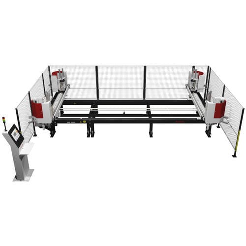 Macchina saldatrice a piastra riscaldante - MK 2020  - KABAN MAKINA SANAYI VE TIC. LTD. STI - controllata da PLC / indipendente / per profilati
