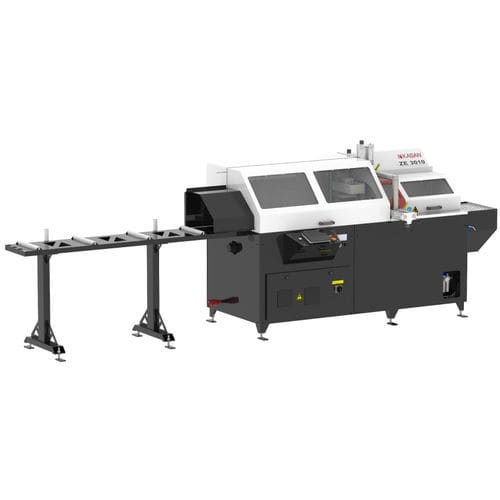 Macchina da taglio a lama rotativa - ZE 3010 - KABAN MAKINA SANAYI VE TIC. LTD. STI - per alluminio / per profilati in alluminio / controllata da PLC