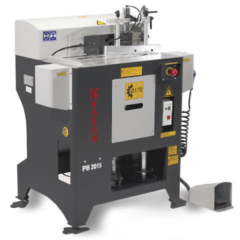 Intestatrice per alluminio - PB 2015 - KABAN MAKINA SANAYI VE TIC. LTD. STI - ad angolo variabile / per profilati in alluminio