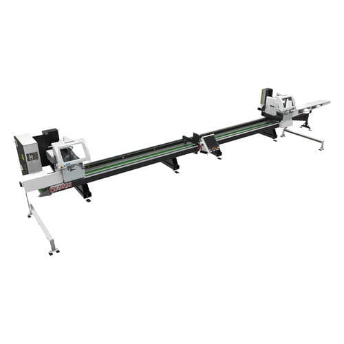 Troncatrice a due teste per alluminio - AC 2055 - KABAN MAKINA SANAYI VE TIC. LTD. STI - per profilati / CNC / automatica