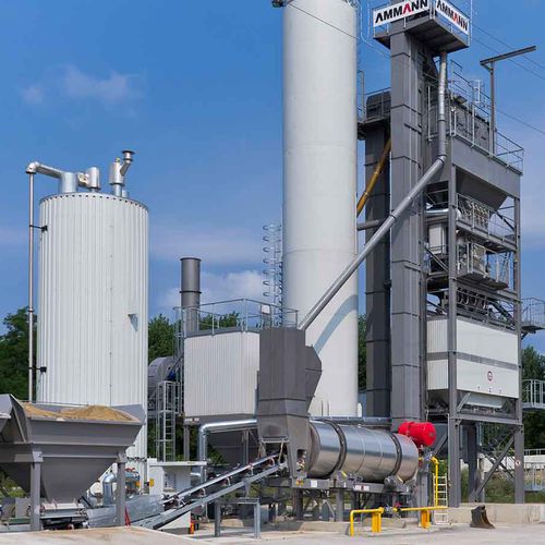 Impianto di produzione d'asfalto stazionario - ABC 100-340 SOLIDBATCH - Ammann - discontinuo